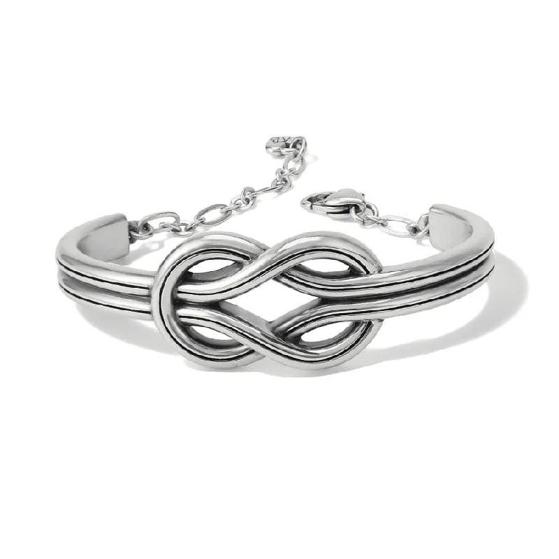 Hand-polished bangles-Interlok Harmony Bold Bar Bracelet