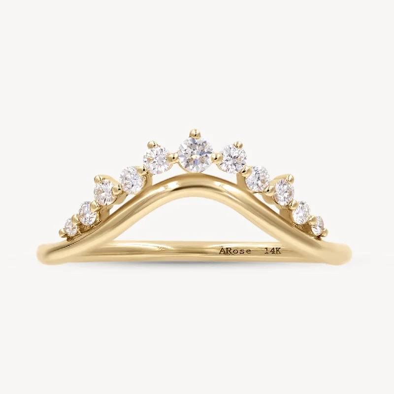 Grand Diamond Arch Ring