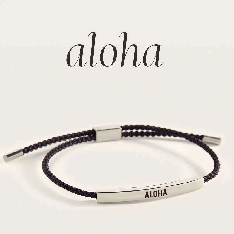 Light filigree bangles-Aloha Inspire Bracelet