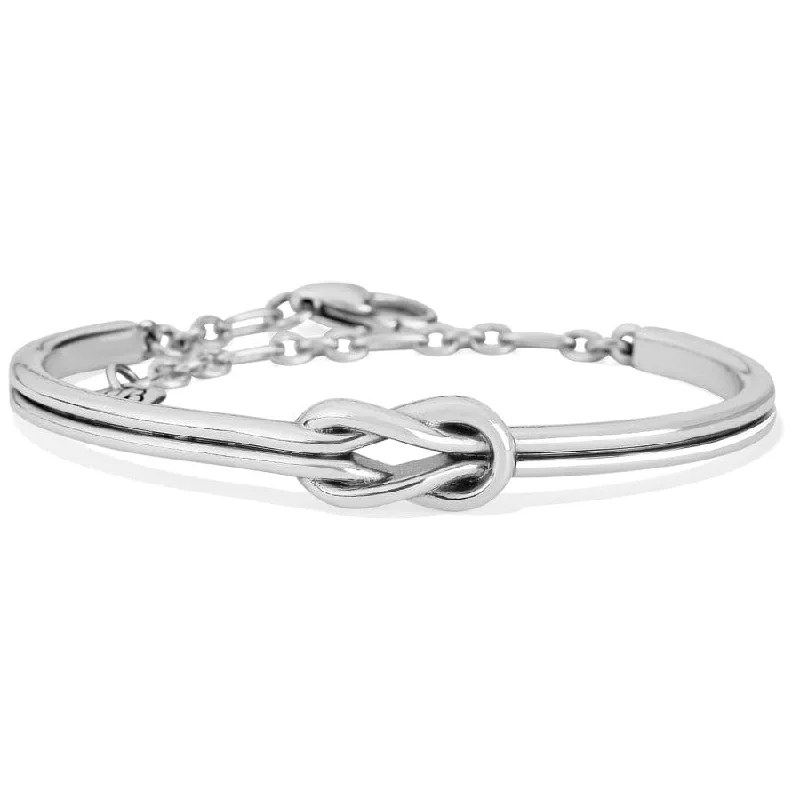 Subtle accent bangles-Interlok Harmony Bar Bracelet