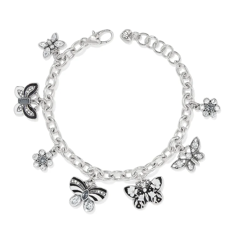 Smooth form bangles-Botanique Garden Charm Bracelet