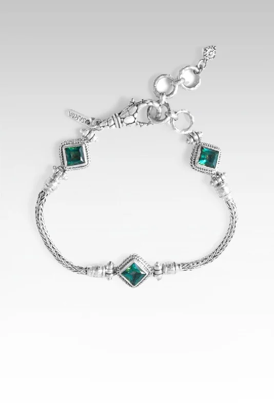 Patina bronze bangles-Enchanted Bracelet II™ in Bali Hai™ Mystic Topaz