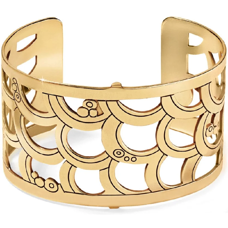 Silk wrap bangles-Christo Tokyo Wide Cuff Bracelet